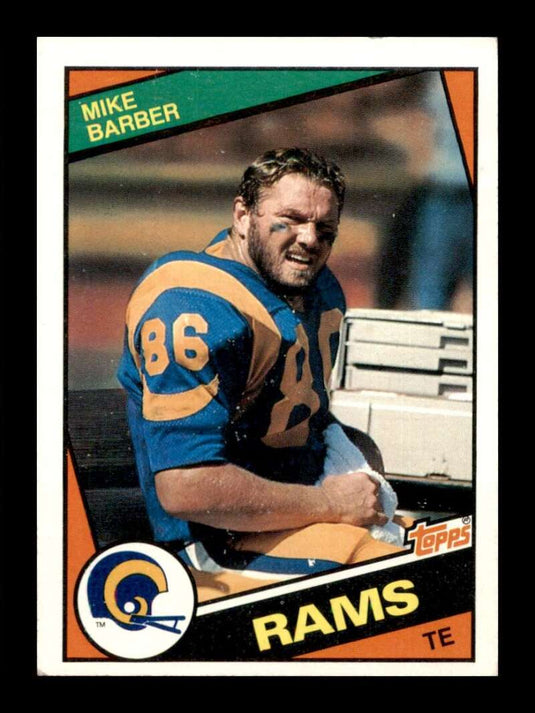 1984 Topps Mike Barber