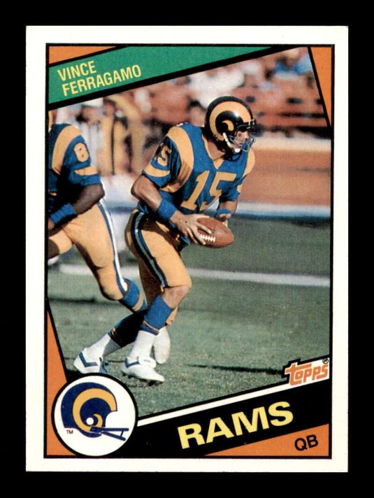 1984 Topps Vince Ferragamo 