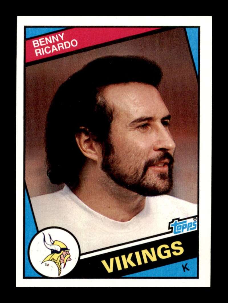 Load image into Gallery viewer, 1984 Topps Benny Ricardo #296 Minnesota Vikings Image 1
