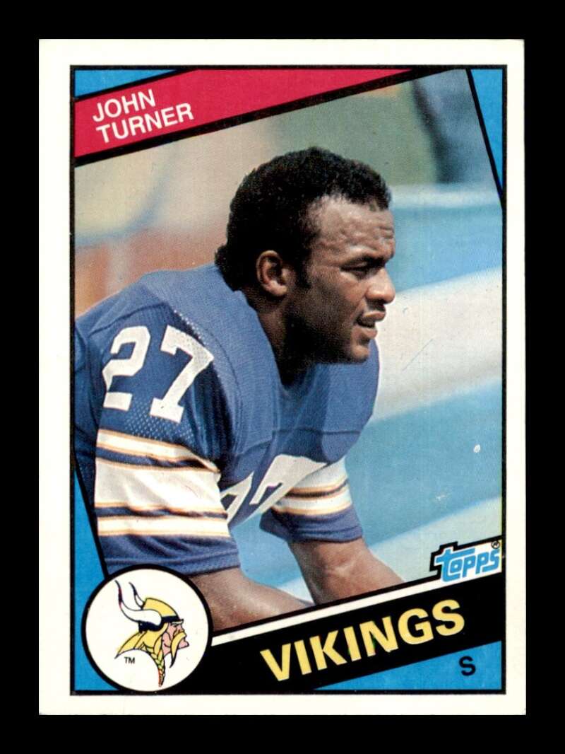 Load image into Gallery viewer, 1984 Topps John Turner #298 Minnesota Vikings Image 1
