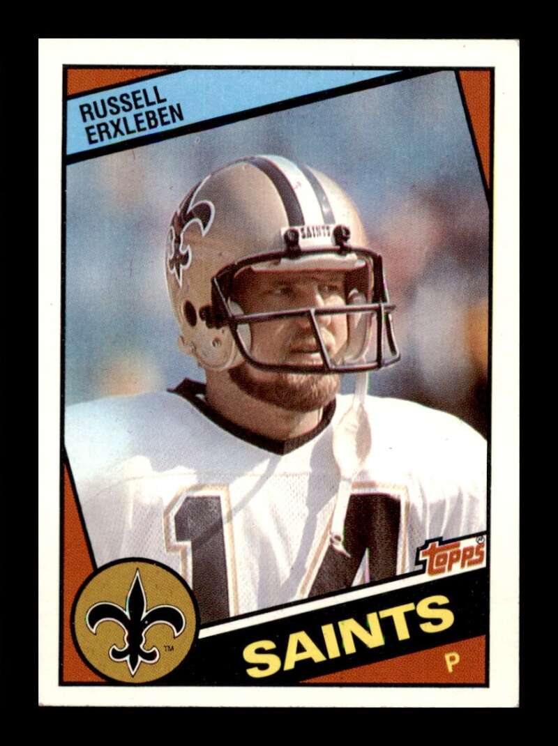 Load image into Gallery viewer, 1984 Topps Russell Erxleben #301 New Orleans Saints Image 1
