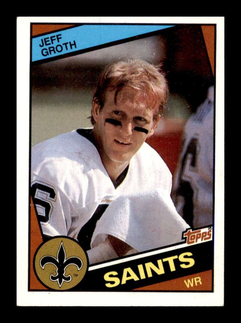 Load image into Gallery viewer, 1984 Topps Jeff Groth #302 New Orleans Saints Image 1
