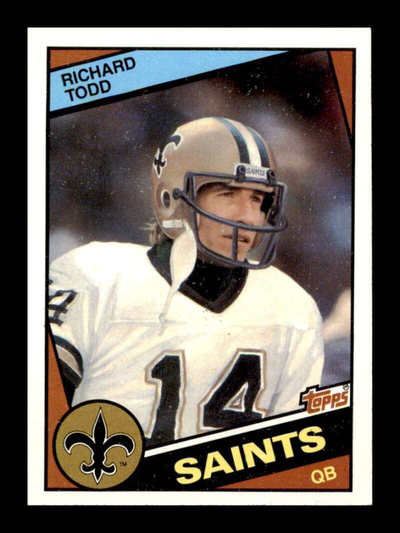 Load image into Gallery viewer, 1984 Topps Richard Todd #306 New Orleans Saints Image 1
