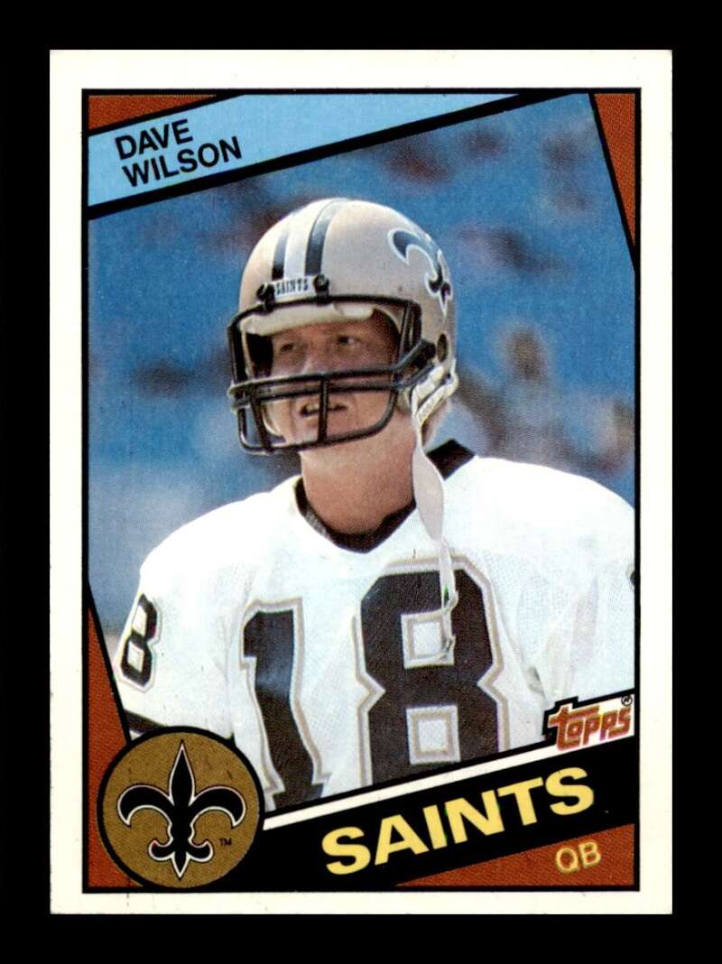 Load image into Gallery viewer, 1984 Topps Dave Wilson #308 New Orleans Saints Rookie RC Image 1
