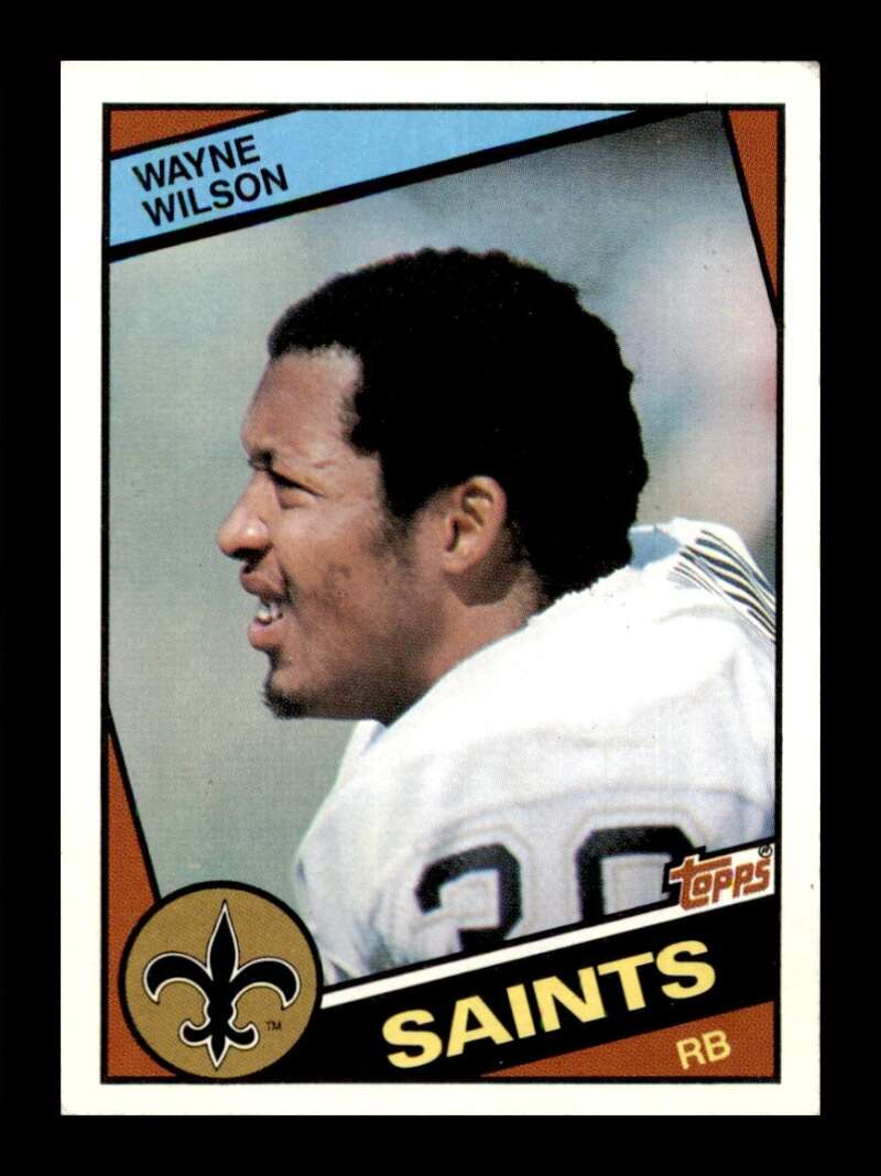 Load image into Gallery viewer, 1984 Topps Wayne Wilson #309 New Orleans Saints Image 1
