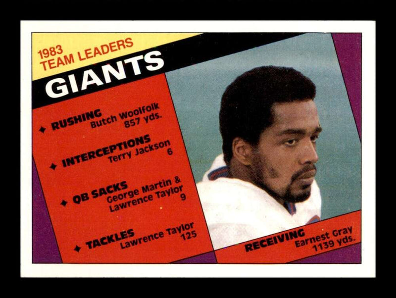 Load image into Gallery viewer, 1984 Topps Earnest Gray #310 New York Giants Image 1
