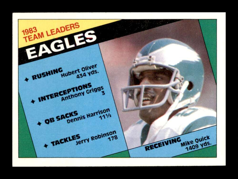 Load image into Gallery viewer, 1984 Topps Mike Quick #325 Philadelphia Eagles Image 1
