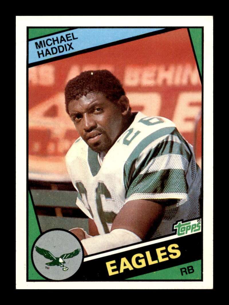 Load image into Gallery viewer, 1984 Topps Michael Haddix #328 Philadelphia Eagles Rookie RC Image 1
