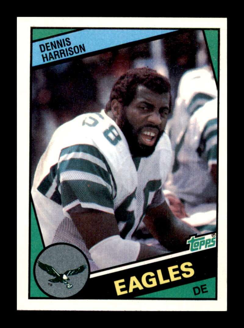 Load image into Gallery viewer, 1984 Topps Dennis Harrison #329 Philadelphia Eagles Image 1
