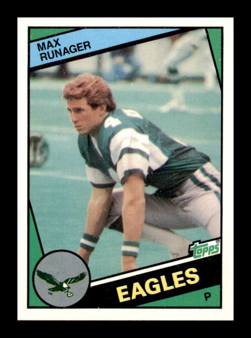 Load image into Gallery viewer, 1984 Topps Max Runager #335 Philadelphia Eagles Image 1
