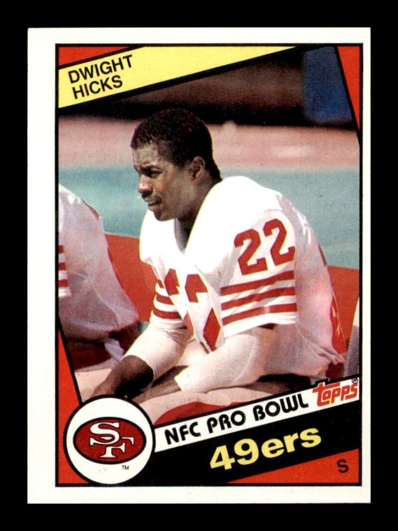 Load image into Gallery viewer, 1984 Topps Dwight Hicks #356 San Francisco 49ers Image 1
