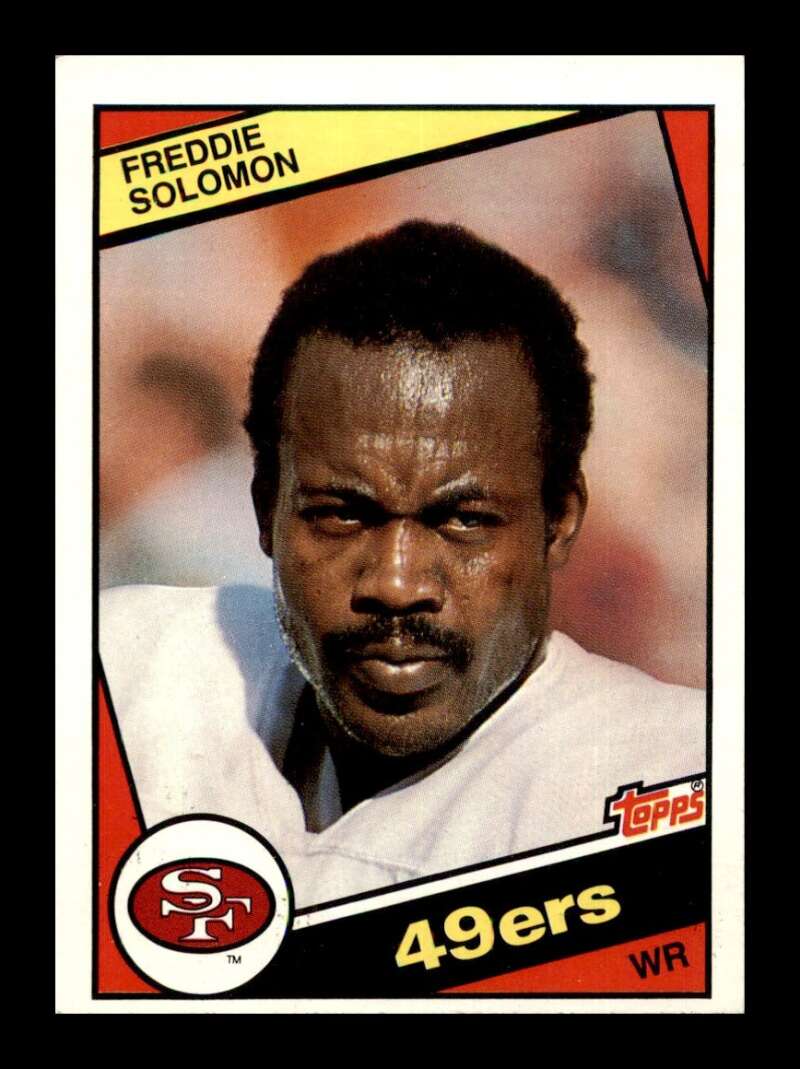 Load image into Gallery viewer, 1984 Topps Freddie Solomon #360 San Francisco 49ers Image 1
