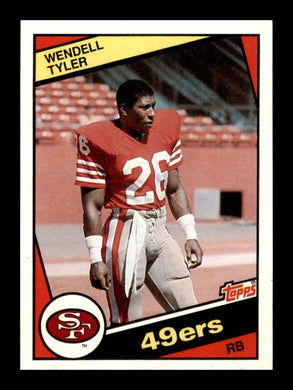 1984 Topps Wendell Tyler 