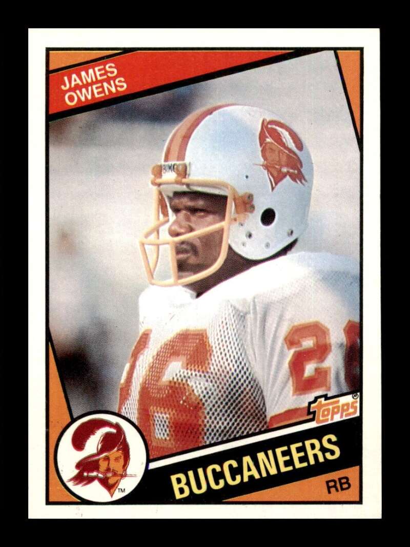 Load image into Gallery viewer, 1984 Topps James Owens #369 Tampa Bay Buccaneers Image 1
