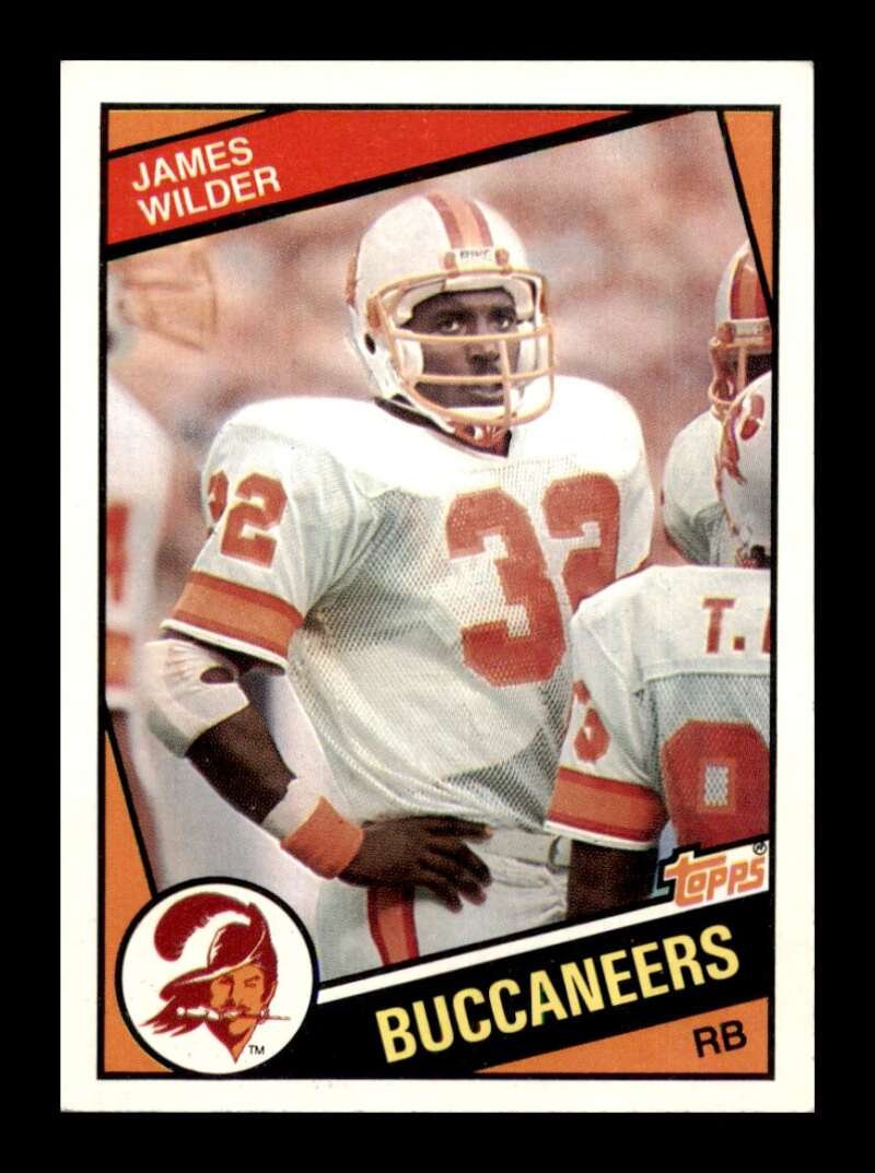 Load image into Gallery viewer, 1984 Topps James Wilder #373 Tampa Bay Buccaneers Image 1
