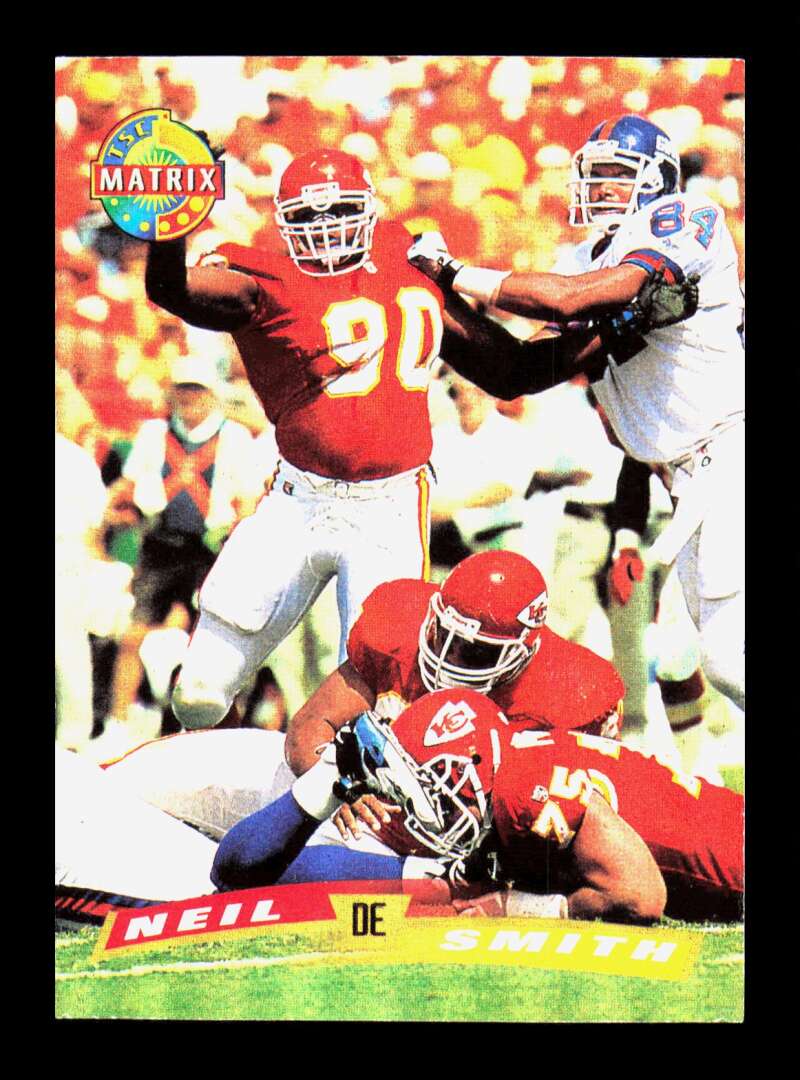 Load image into Gallery viewer, 1996 Topps Stadium Club Matrix Neil Smith #70 Kansas City Chiefs  Image 1
