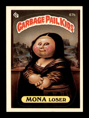 1985 Topps Garbage Pail Kids Series 2 Mona Loser 