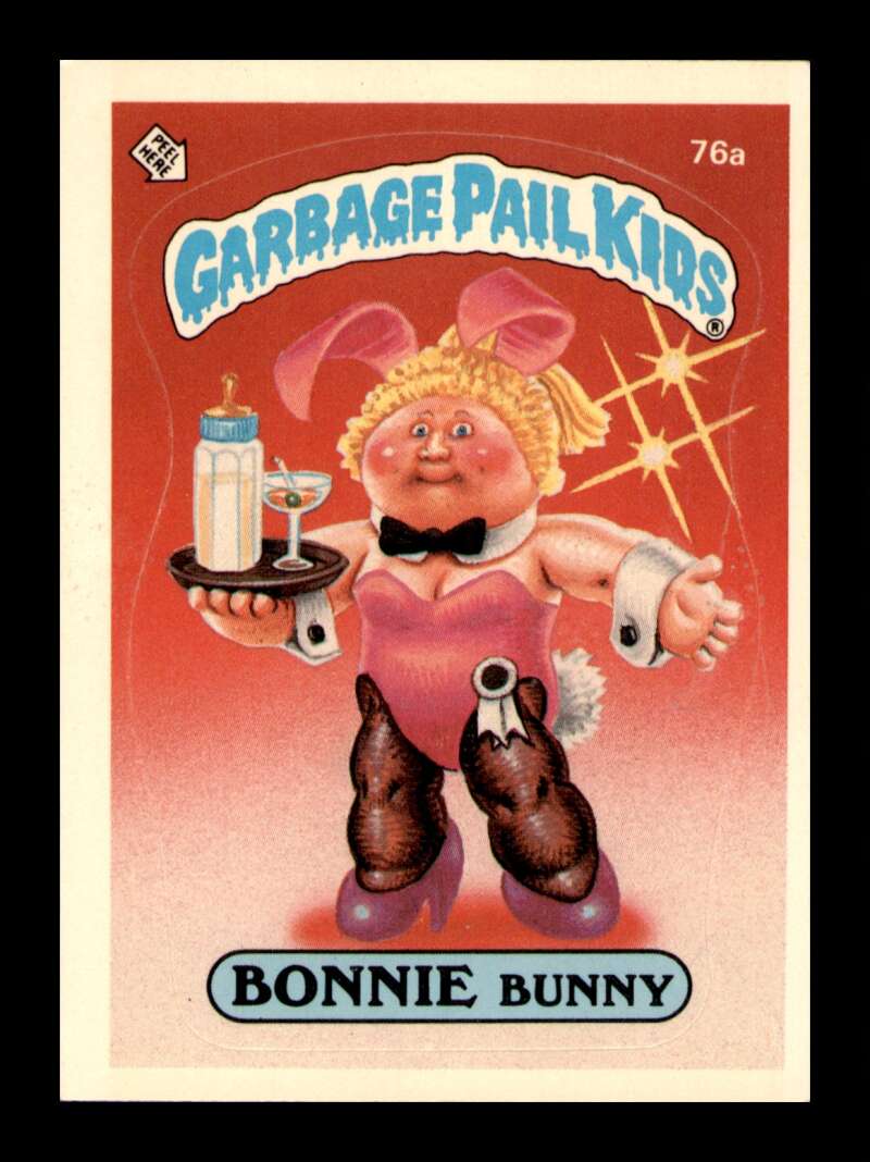 Load image into Gallery viewer, 1985 Topps Garbage Pail Kids Series 2 Bonnie Bunny #76a  Image 1
