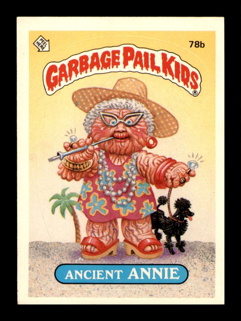 Load image into Gallery viewer, 1985 Topps Garbage Pail Kids Series 2 Ancient Annie #78b  Image 1
