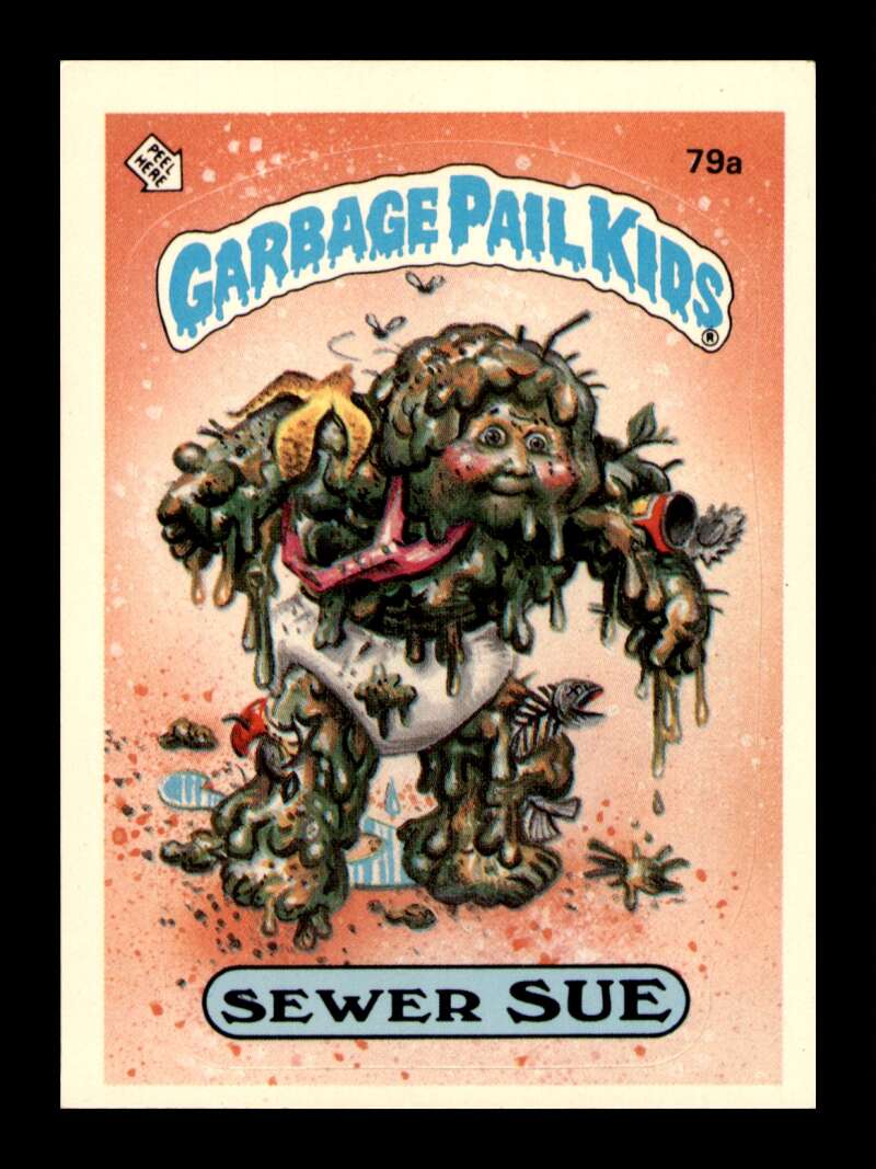 Load image into Gallery viewer, 1985 Topps Garbage Pail Kids Series 2 Sewer Sue #79a  Image 1
