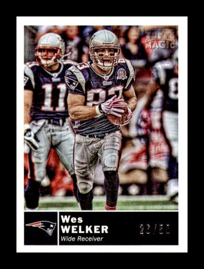 2010 Topps Magic Mini Pigskin 50 Wes Welker 