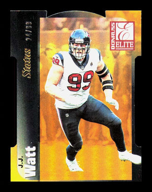 2019 Panini Elite 1999 Elite Status Die Cut J.J. Watt 