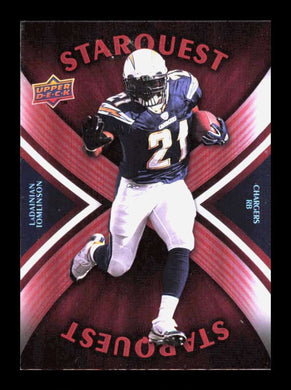 2008 Upper Deck Star Quest Rainbow Red LaDainian Tomlinson 