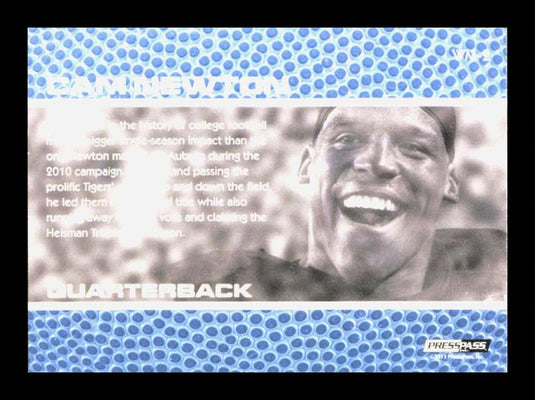 2011 Press Pass Wal-Mart Exclusive Cam Newton