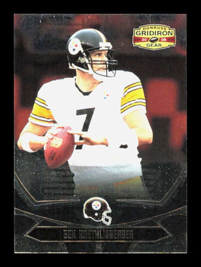 2008 Donruss Gridiron Gear Ben Roethlisberger 