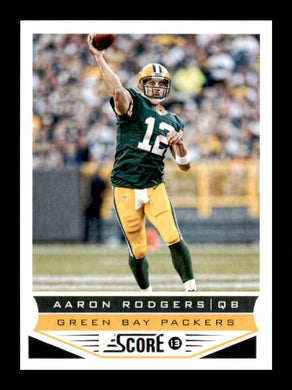 2013 Score Aaron Rodgers 