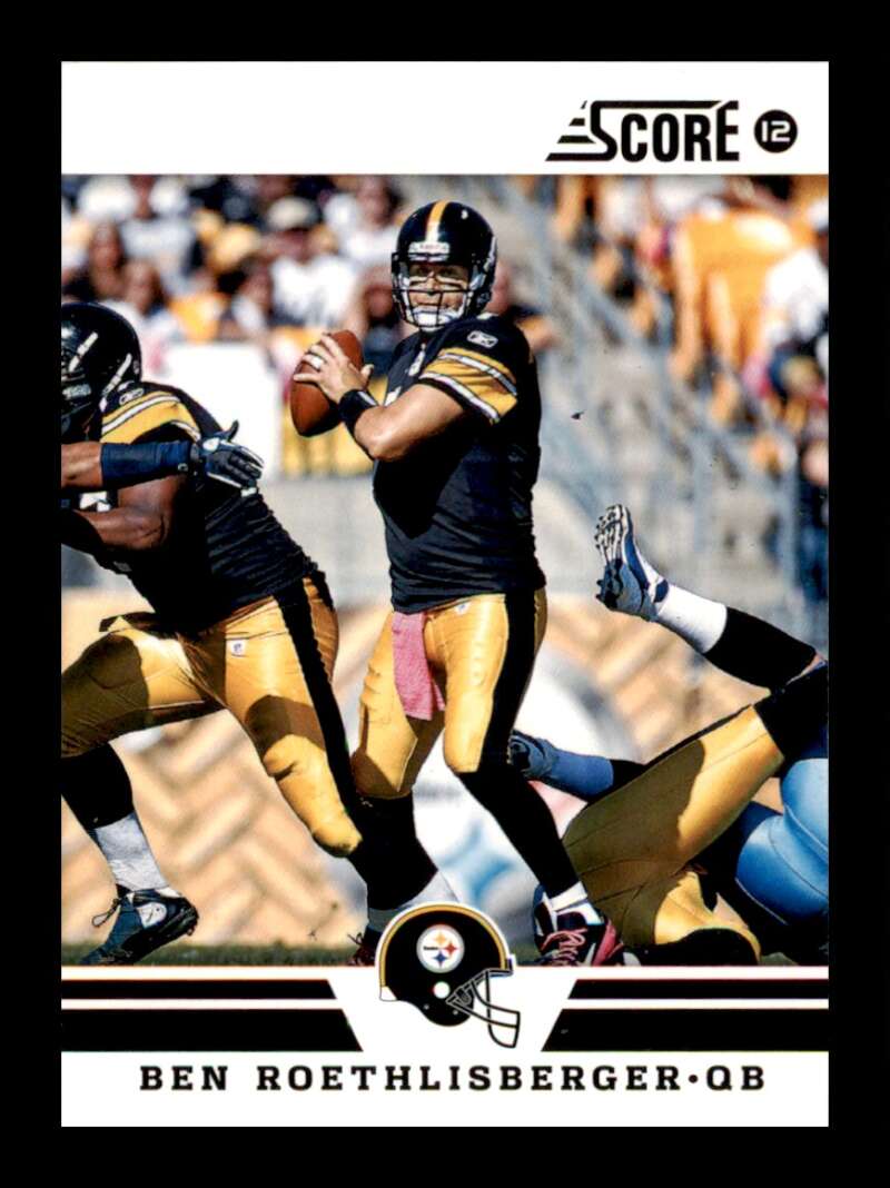 Load image into Gallery viewer, 2012 Score Ben Roethlisberger #189 Pittsburgh Steelers  Image 1
