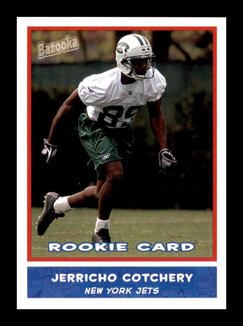 Load image into Gallery viewer, 2004 Topps Bazooka Jerricho Cotchery #192 New York Jets Rookie RC  Image 1
