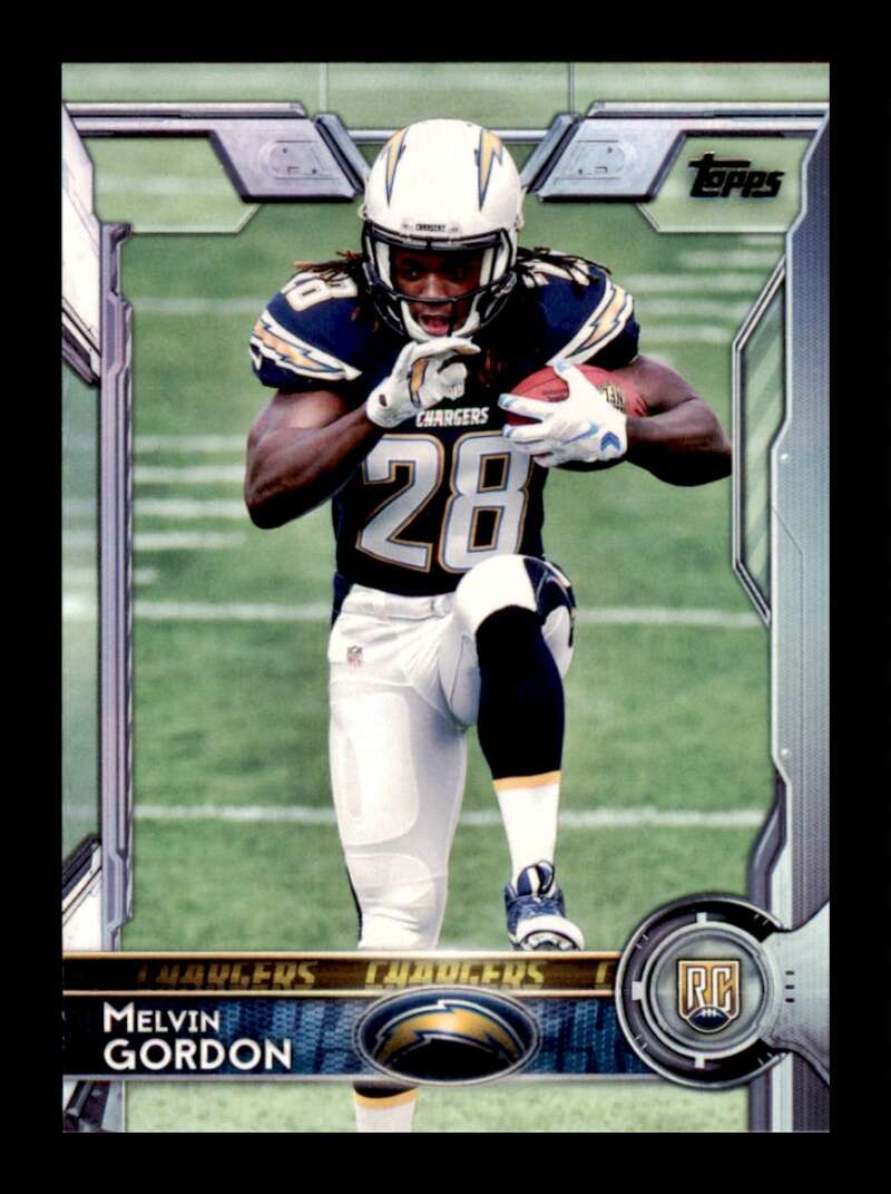 Load image into Gallery viewer, 2015 Topps Melvin Gordon #423 San Diego Chargers Rookie RC  Image 1
