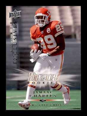 2008 Upper Deck Rookie Exclusives Jamaal Charles 