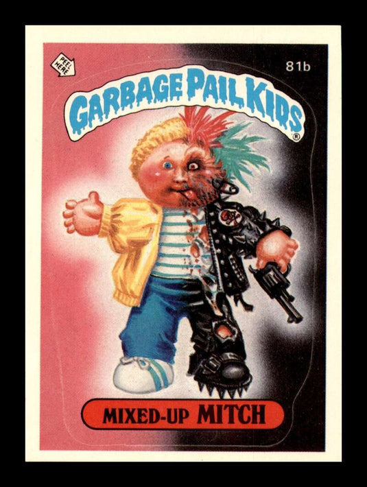 1985 Topps Garbage Pail Kids Series 2 Mixed-Up Mitch