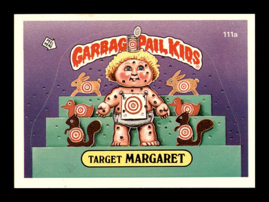 1986 Topps Garbage Pail Kids Series 3 Target Margaret 