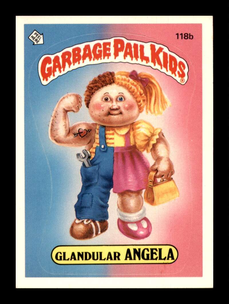 Load image into Gallery viewer, 1986 Topps Garbage Pail Kids Series 3 Glandular Angela #118b  Image 1
