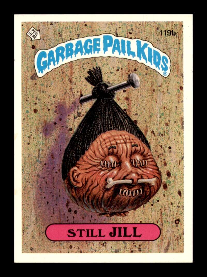 Load image into Gallery viewer, 1986 Topps Garbage Pail Kids Series 3 Still Jill #119b  Image 1
