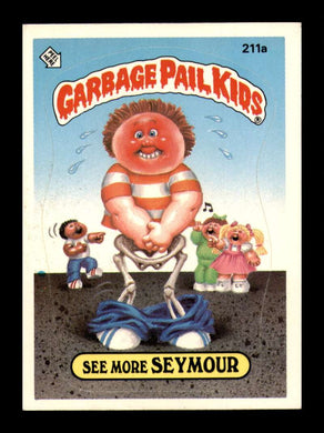 1986 Topps Garbage Pail Kids Series 6 See More Seymour 