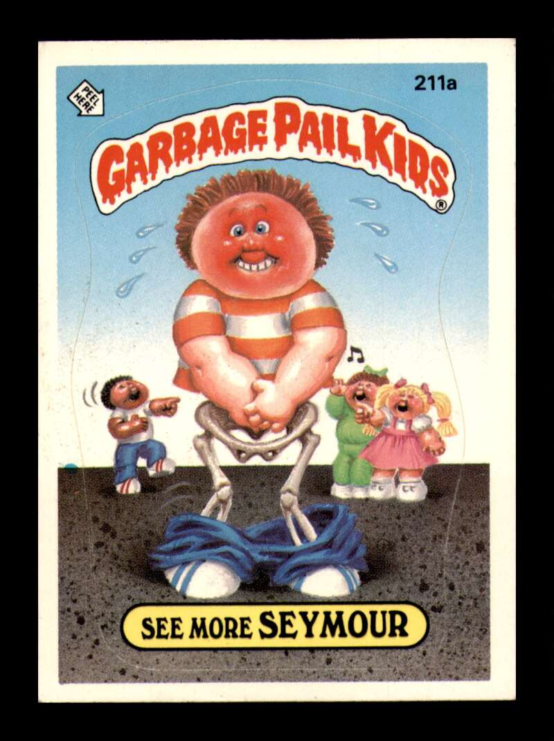 Load image into Gallery viewer, 1986 Topps Garbage Pail Kids Series 6 See More Seymour #211A  Image 1
