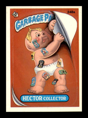 1986 Topps Garbage Pail Kids Series 6 Hector Collector 