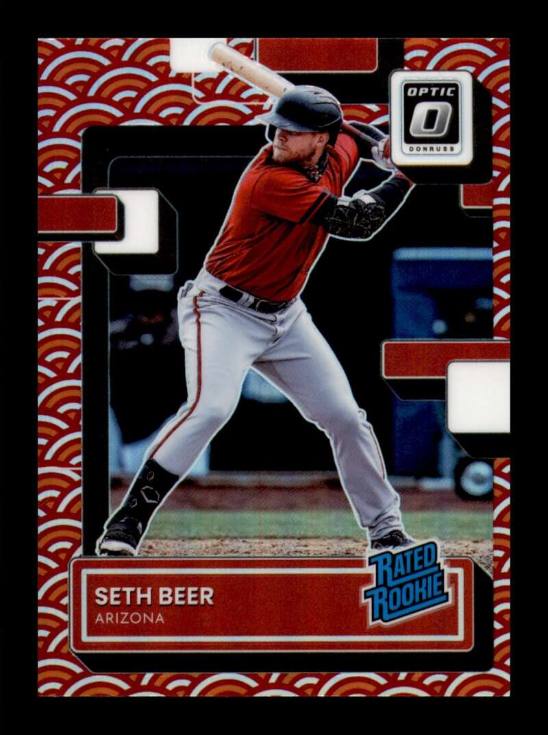 Load image into Gallery viewer, 2022 Donruss Optic Photon Prizm Seth Beer #58 Arizona Diamondbacks Rookie RC SSP Image 1
