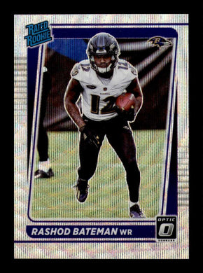 2021 Donruss Optic Wave Prizm Rashod Bateman 