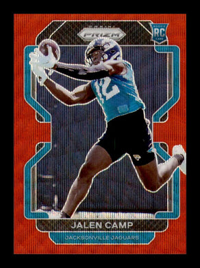 2021 Panini Prizm Red Wave Prizm Jalen Camp 