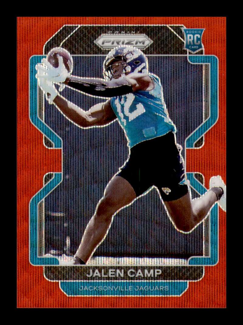 Load image into Gallery viewer, 2021 Panini Prizm Red Wave Prizm Jalen Camp #410 Jacksonville Jaguars Rookie RC /149  Image 1
