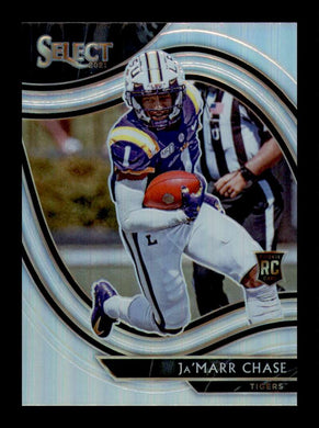 2021 Panini Chronicles Draft Select Silver Prizm Ja'Marr Chase 