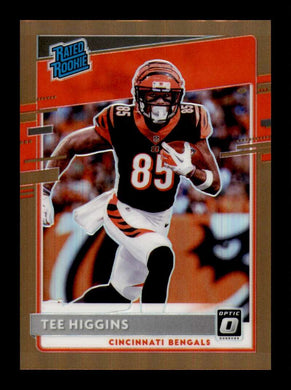 2020 Donruss Optic Bronze Prizm Tee Higgins 