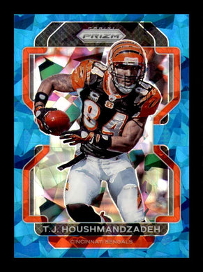 2021 Panini Prizm Blue Ice Prizm T.J. Houshmandzadeh 