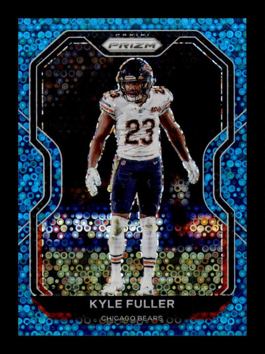 2020 Panini Prizm No Huddle Blue Disco Prizm Kyle Fuller