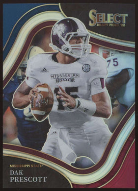 2022 Panini Select Draft Tri Color Prizm Dak Prescott 